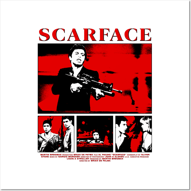 scarface Wall Art by Genetics art